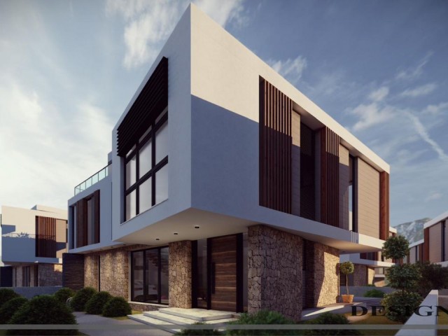 4 bedroom villa for sale in Alsancak with montly deposit ONLY for 5.000 GBP!!! 