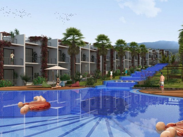 KYRENIA - Esentepe, unumgängliches Studio-Apartment im Pearl Island-Projekt. Wir sprechen Englisch, Türkisch, Russisch.