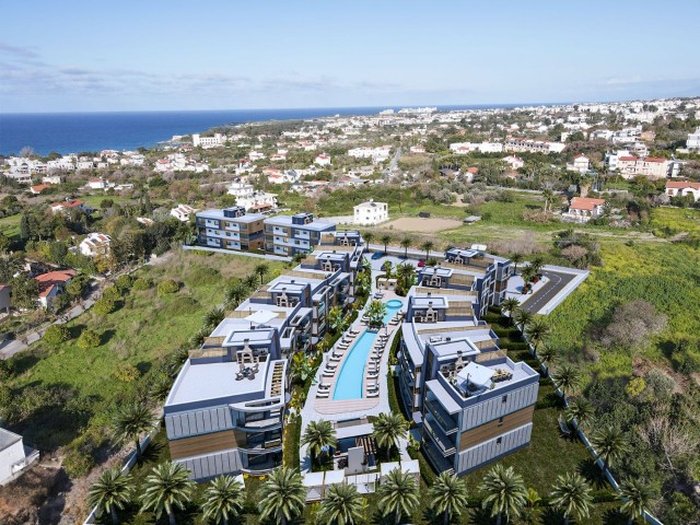 2+1 flat for sale in Kyrenia - LAPTA region with mountains, sea and pool views. In the super complex. We speak Turkish, Russian and English.