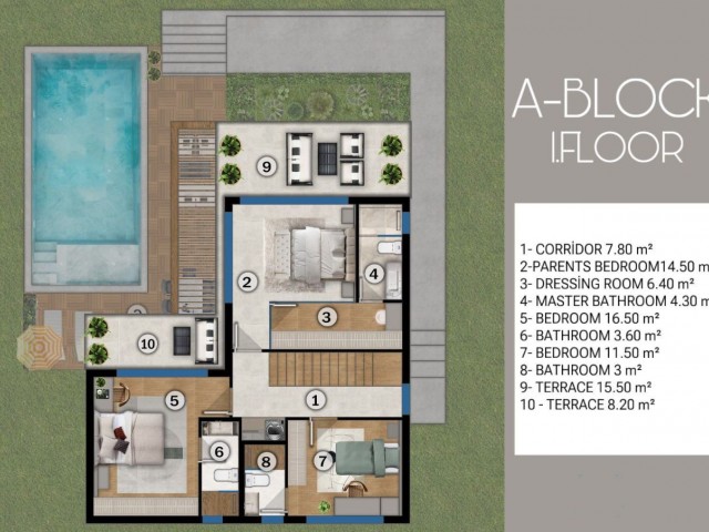 Girne - Karşıyaka'da satılık 4+1 villa, denize sadece 100 metre mesafede!! Sadece %35 peşinat gerekmektedir. Biz Türkçe, İngilizce ve Rusça konuşuyoruz.