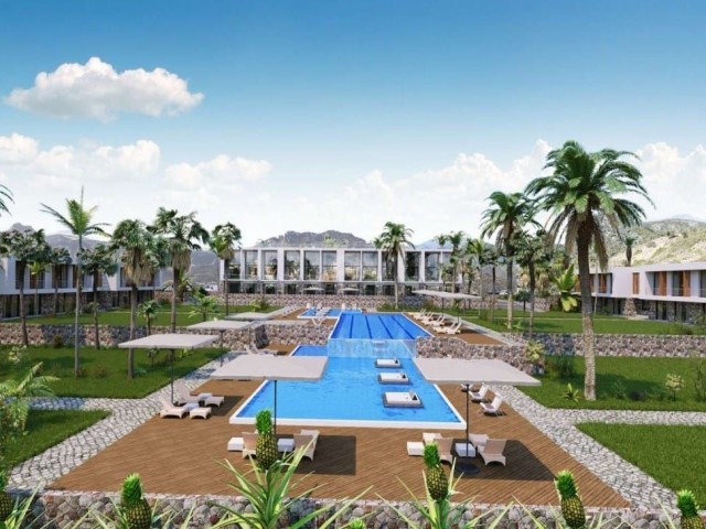 KYRENIA-BAHCELI. Bahamas Homes Phase 2 PENTHOUS-STUDIO ZU VERKAUFEN.