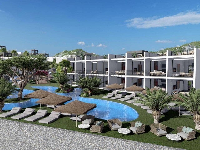 KYRENIA - BAHCELI . Bahamas Homes phase 2 PENTHOUS STUDIO FOR SALE.