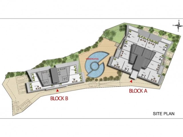 GIRNE - ALSANCAK SATILIK DAIRE Mountain hill complex 2+1. Türkçe, İngilizce ve Rusça konuşuyoruz.