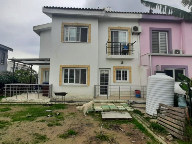 Duplex 3+1 flat for sale with magnificent garden in Kyrenia Bogaz