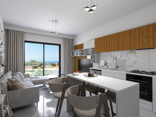 GIRNE KARAAGAC 2+1 SATILIK PENTHOUSE. İngilizce, Türkçe, Rusça konuşuyoruz.