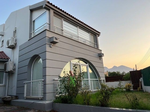 3+1 villa for sale in Kyrenia - Alsancak, 150 meters from Camelot Beach, with private pool, furnished and white goods.