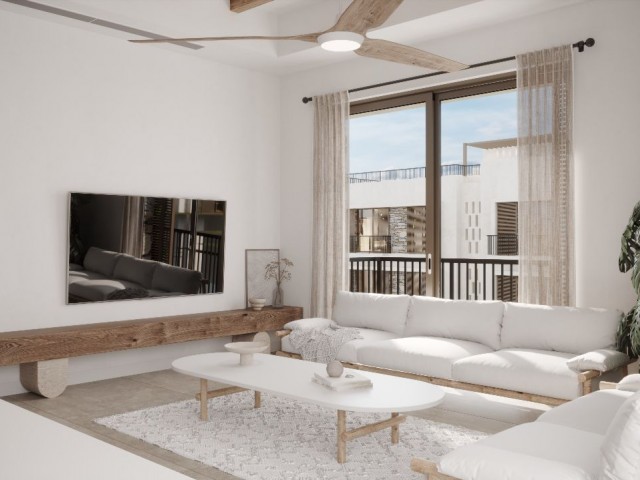 Kuzey Kıbrıs'ın lider inşaat firmasından 2+1 penthouse projesi. Alsancak