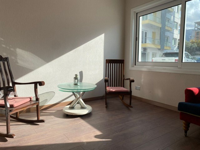Spacious and fully furnished 3+1 flat for sale in the center of Kyrenia, 300 meters from the sea. We speak Turkish, Russian, English