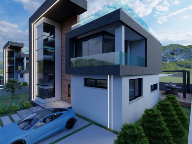 Iskele, Bogaz. We are selling our beautiful detached villas (3 beds, 3 bathrooms) inside a residential complex with access to all facilities such as a hammam, gym, community pool, etc. Prices start from 380,000 GBP to 430,000 GBP