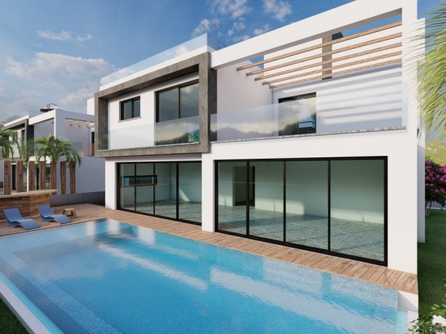 Iskele, Bogaz. We are selling our beautiful detached villas (3 beds, 3 bathrooms) inside a residential complex with access to all facilities such as a hammam, gym, community pool, etc. Prices start from 380,000 GBP to 430,000 GBP