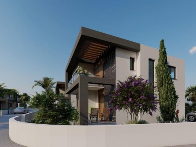 4+1 villas' projects for sale in Lefkoşa, Minareli köy. Price 199,999 GBP. Showroom is available for viewing 