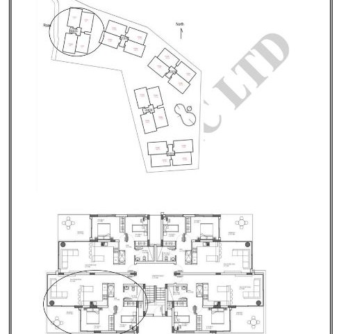 آپارتمان های 2+1 عالی پارک Eden Garden در باهچلی in Alsancak بالقرب من مدرسة نجات البريطانية