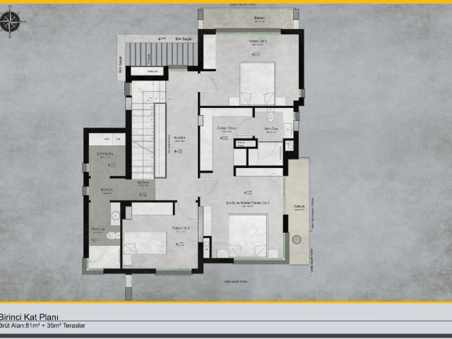 🏡 На продажу: Новая вилла 3+1 с частным бассейном в Кирении. 🏊‍♂️ Мы говорим на Русском, Английском и Турецком