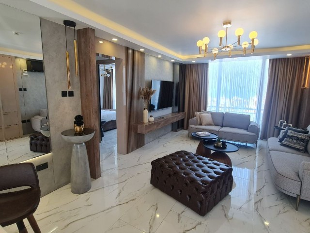 2+1 flat for sale in a prestigious residence in Kyrenia