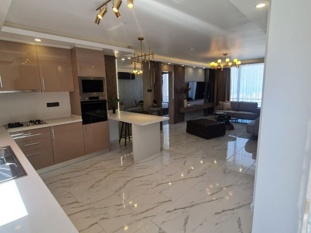 2+1 flat for sale in a prestigious residence in Kyrenia