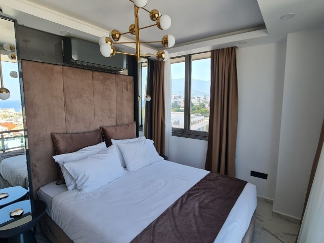 2+1 flat for sale in a prestigious residence in Kyrenia