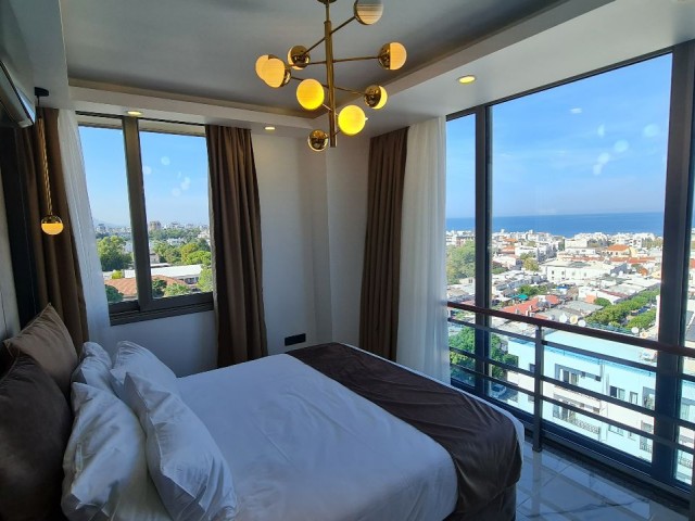 2+1 flat for sale in a prestigious residence in Kyrenia