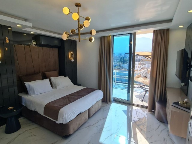 2+1 flat for sale in a prestigious residence in Kyrenia