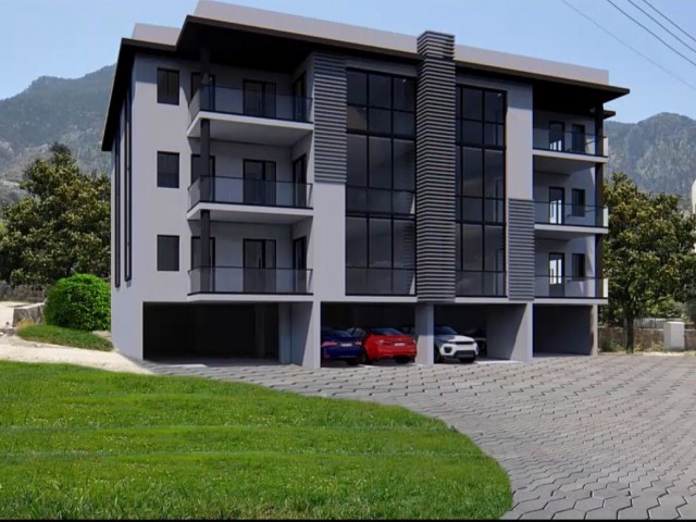  In Lapta, a 3+1 apartment with a separate kitchen and underground parking is for sale at an excelle