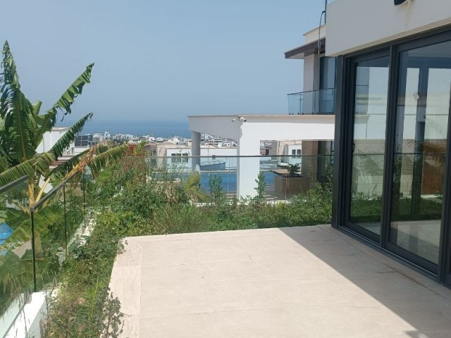 Newly completed 3+1 villa with large garden and pool for sale in the center of Kyrenia