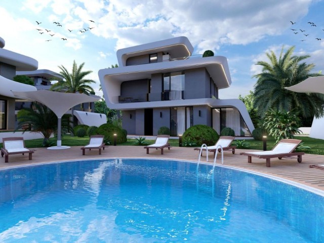 MODERN LUXURY VILLAS 3+1 FOR SALE