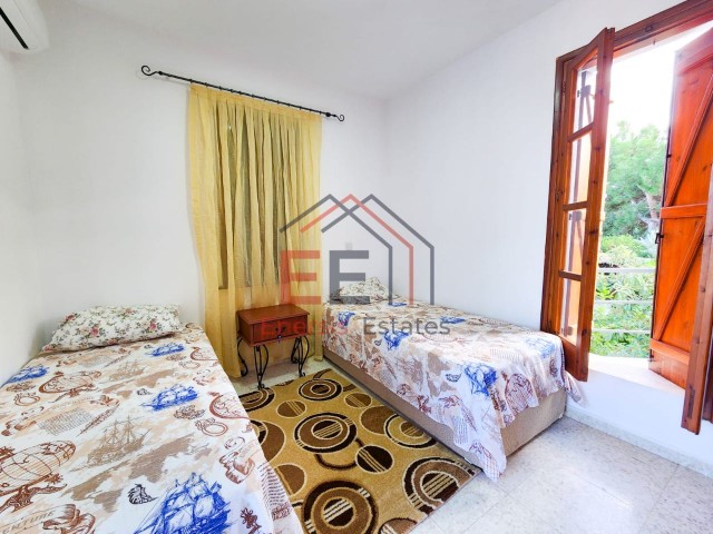 2+1SEMI-DETACHED VILLA FOR RENT. ON THE PROPERTY WITH A SWIMMING POOL. EDREMIT
