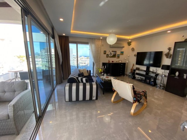 STUNNING 3 BEDROOM PENTHOUSE ON THE WHOLE TOP FLOOR WITH TERRACING ALL AROUND – TURKISH TITLE DEED