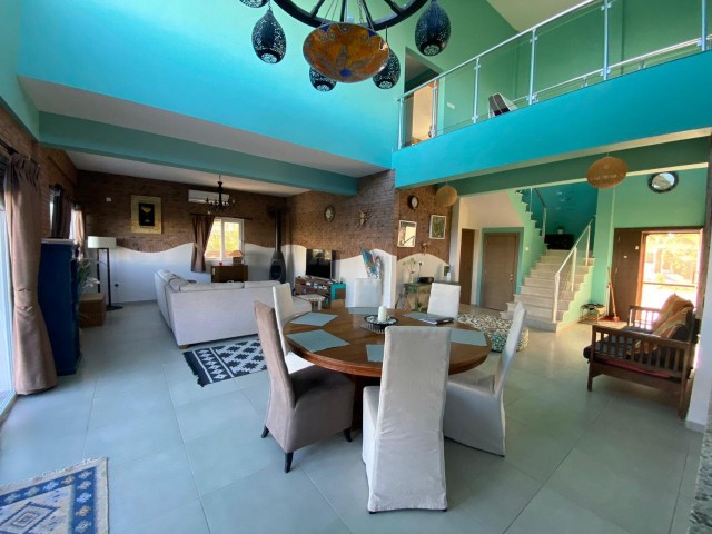 TRULY IMPRESSIVE 5 BEDROOM, 5 BATHROOM STUNNING AND UNIQUE VILLA, SECOND ROW FROM THE SEA AND BEACH WITH JETTY 