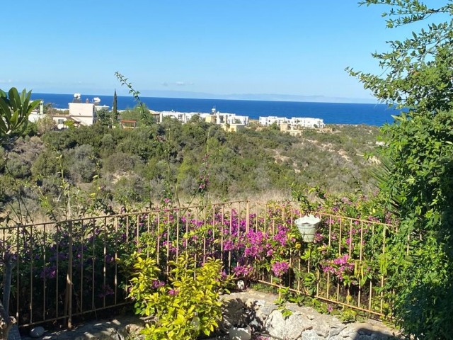 FURNISHED 2 BEDROOM GARDEN APARTMENT WITH LOVELY SEA AND MOUNTAIN VIEWS – FULL INDIVIDUAL TITLE DEED IN OWNERS NAME