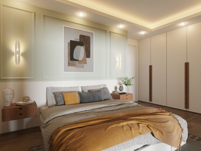 آپارتمان 2 خوابه، 2 حمام در طبقه همکف با استخر خصوصی خود در یک پروژه جدید خیره کننده واقع در یک نهر در منطقه آرام تاتلیسو!