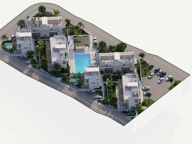 2 Bedroom, 2 Bathroom Ground Floor Apartment With Your Very Own Private Pool On A Stunning New Project That Sits On A Ravine Edge In A Peaceful Area Of Tatlisu!