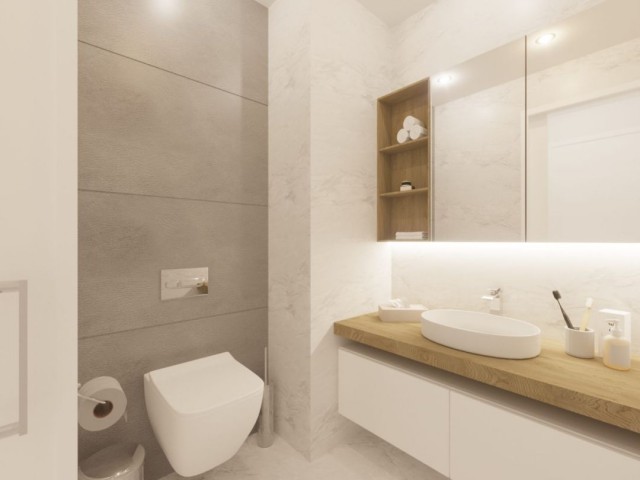 Квартира-пентхаус в стиле лофт с 1 спальней и 2 ванными комнатами в потрясающем новом проекте, расположенном рядом с ручьем в тихом районе Татлису!