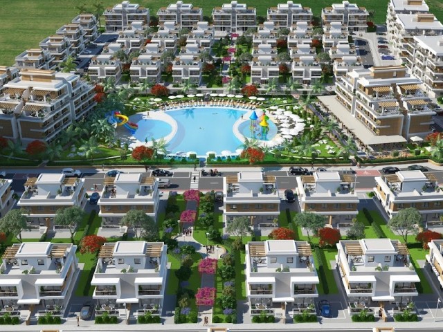 Royal Sun Elit’te Hazır 1+1 Daire Bahçe Kat Aquamarin Blok