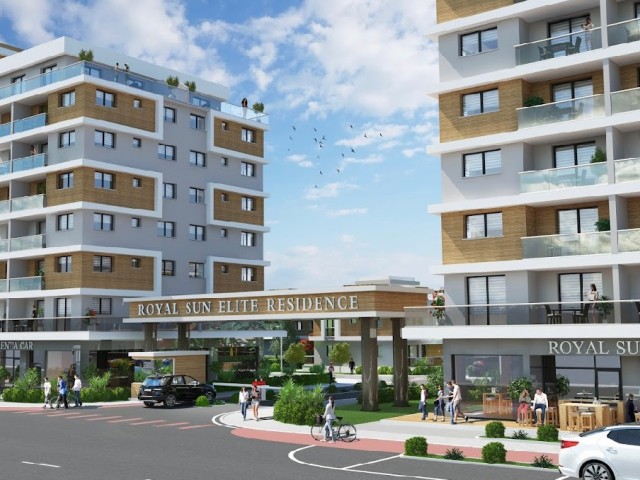 Royal Sun Elit’te Hazır 1+1 Daire Bahçe Kat Aquamarin Blok