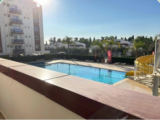 Full Furnished Pool View 1+1 Flat Only 100M To Long Beach
