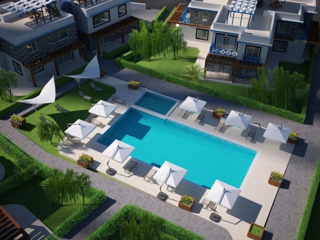 KYRENIA IS LOCATED 150 METERS FROM THE SEA IN KARSIYAKA 2+1 1+1 LUXURY APARTMENTS ** 