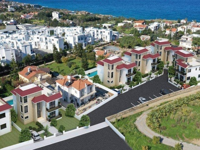 villa for sale in alsancak, sea mazarali ** 