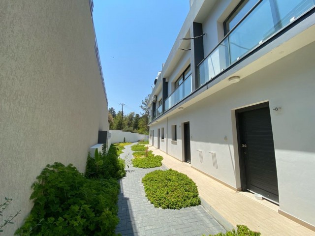 Two-Bedroom Duplex Twin Villa in Bellapais with a Shared Pool, Made of High-Quality Materials ** 