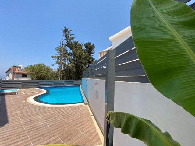 Two-Bedroom Duplex Twin Villa in Bellapais with a Shared Pool, Made of High-Quality Materials ** 