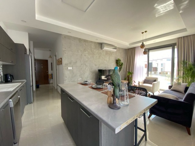 A 2-bedroom apartment in the most prestigious district of Kyrenia, ready to move to a modern concept ** 