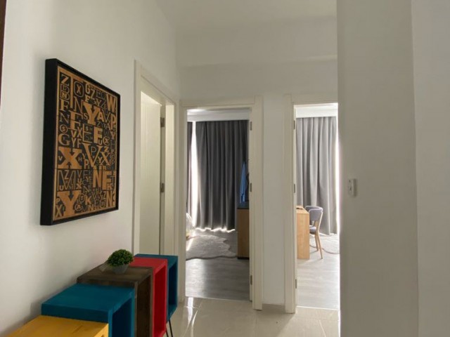 A 2-bedroom apartment in the most prestigious district of Kyrenia, ready to move to a modern concept ** 