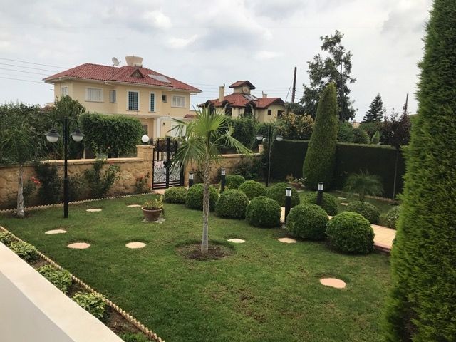 Private house with stylish landscaping in a prestigious neighborhood close to the sea in Çatalköy ** 