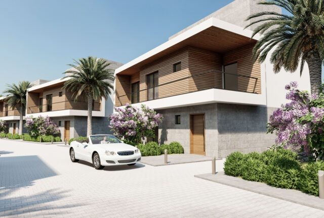 4+1 Luxury Villa with Modern Architecture for Sale in Karaoğlanoğlu, Girne ** 