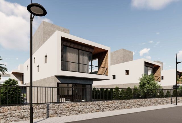 Girne Karaoğlanoğlu’da  Modern Mimarisi Olan 4+1 Satılık Lüks Villa