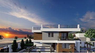 3+1, 2+1, 1+1, Detached Villa, Flat and Studio Flat Options in Esentepe Modern Residence Complex ** 