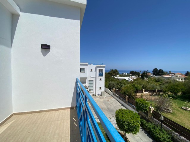 Spacious Penthouse Apartment for Sale with Sea and Mountain Views, Located on the Site in Alsancak, Kyrenia ** 