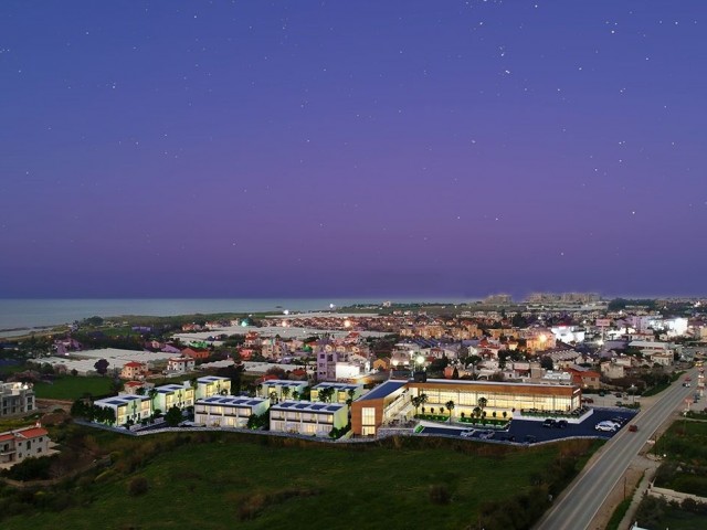 Hochwertige, moderne, 2+1 herrliche erschwingliche Doppelvilla mit Berg-und Meerblick in Kyrenia Alsancak ** 