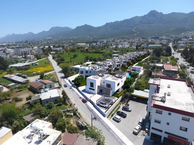 Kyrenia Karaoglanoglu is Also Quite Modern And Luxurious, Our Twin Villas with a Garden, a Communal Pool On the Site and 3 + 1 and 3 + 1 Options are Ideal for Investment ** 