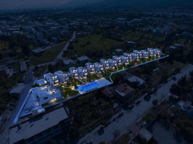 Kyrenia Karaoglanoglu ist auch sehr Modern und luxuriös, mit Garten, Gemeinschaftspool auf dem Gelände und ideal für Investitionen mit Blick auf unsere zwei Villen mit herrlichen 2+1 und 3+1 Optionen ** 