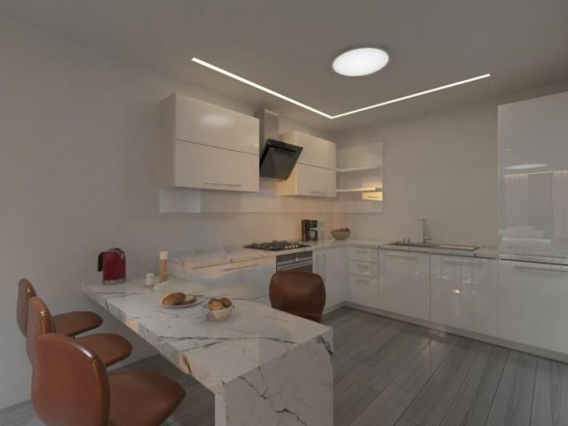 Hochmoderne 2 + 1 Büro genehmigte Duplex-Wohnung für kommerzielle Zwecke zum Verkauf im Zentrum von Kyrenia ** 